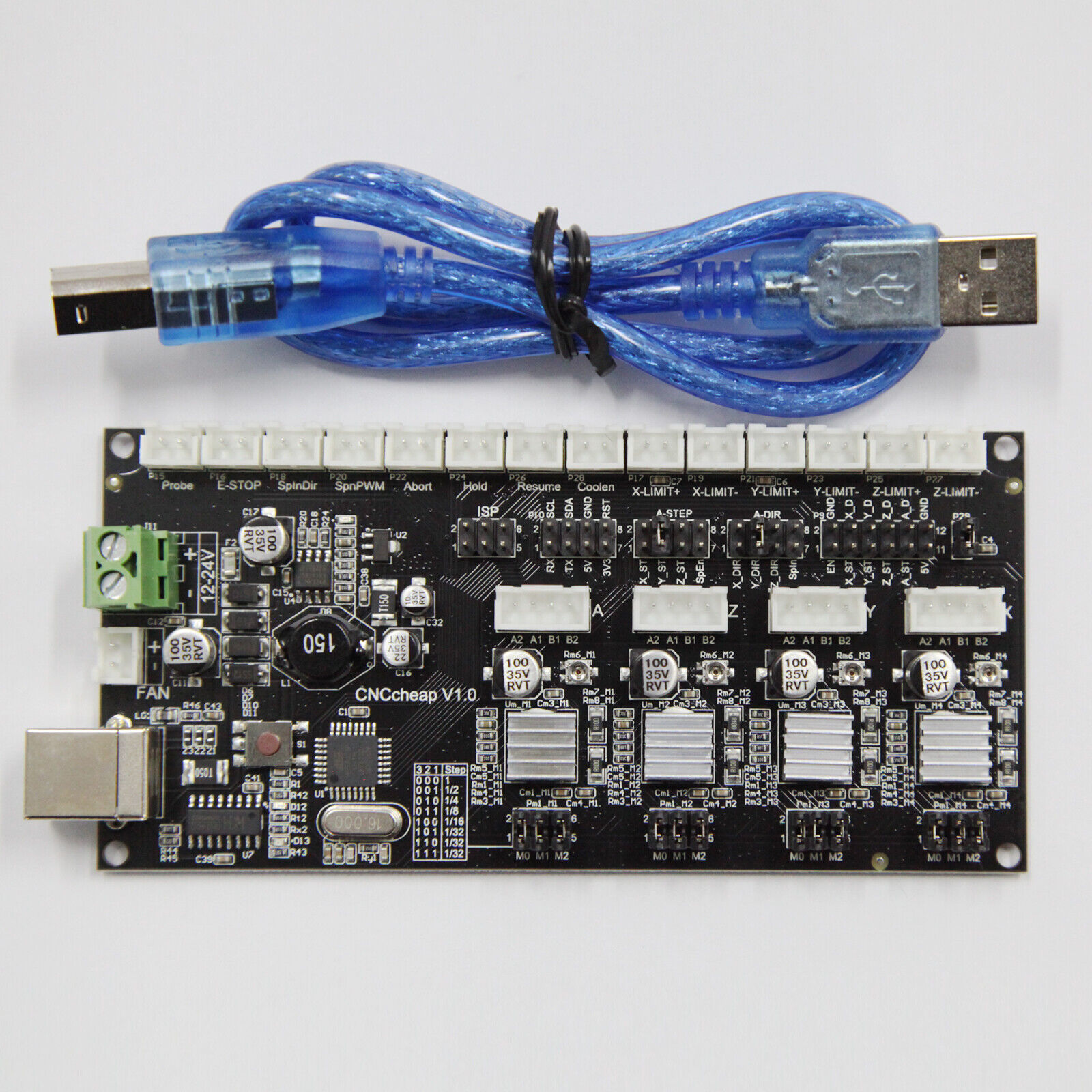 Stepper Driver Cnc - Плата контроллера GRBL для ЧПУ USB