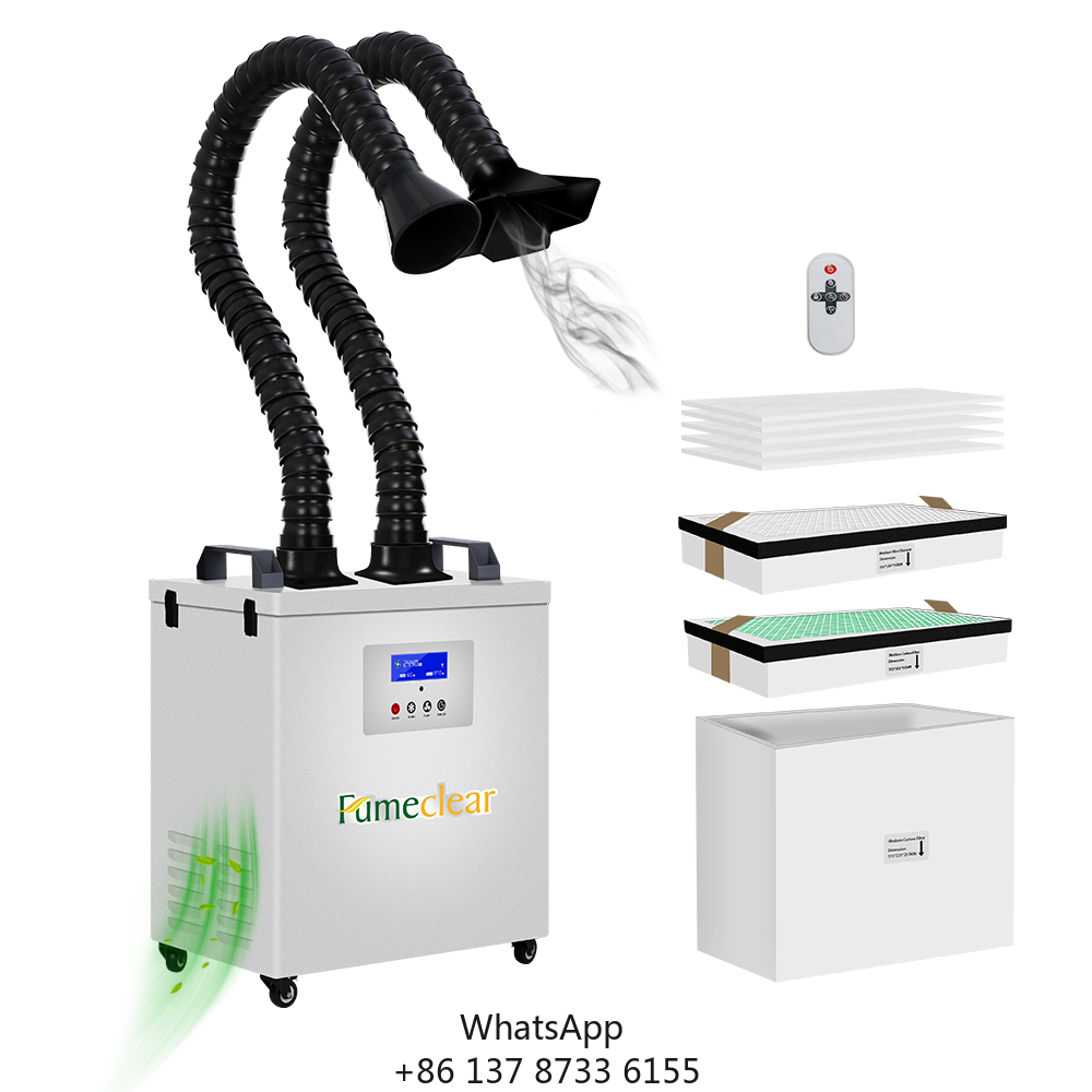 Industrial Laser Fume Extractor - Сильное всасывание, промышленный сварочный дым и