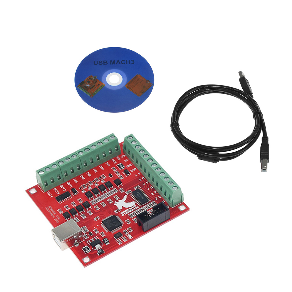 Stepper Driver Cnc - Коммутационная плата MACH3 CNC USB 100