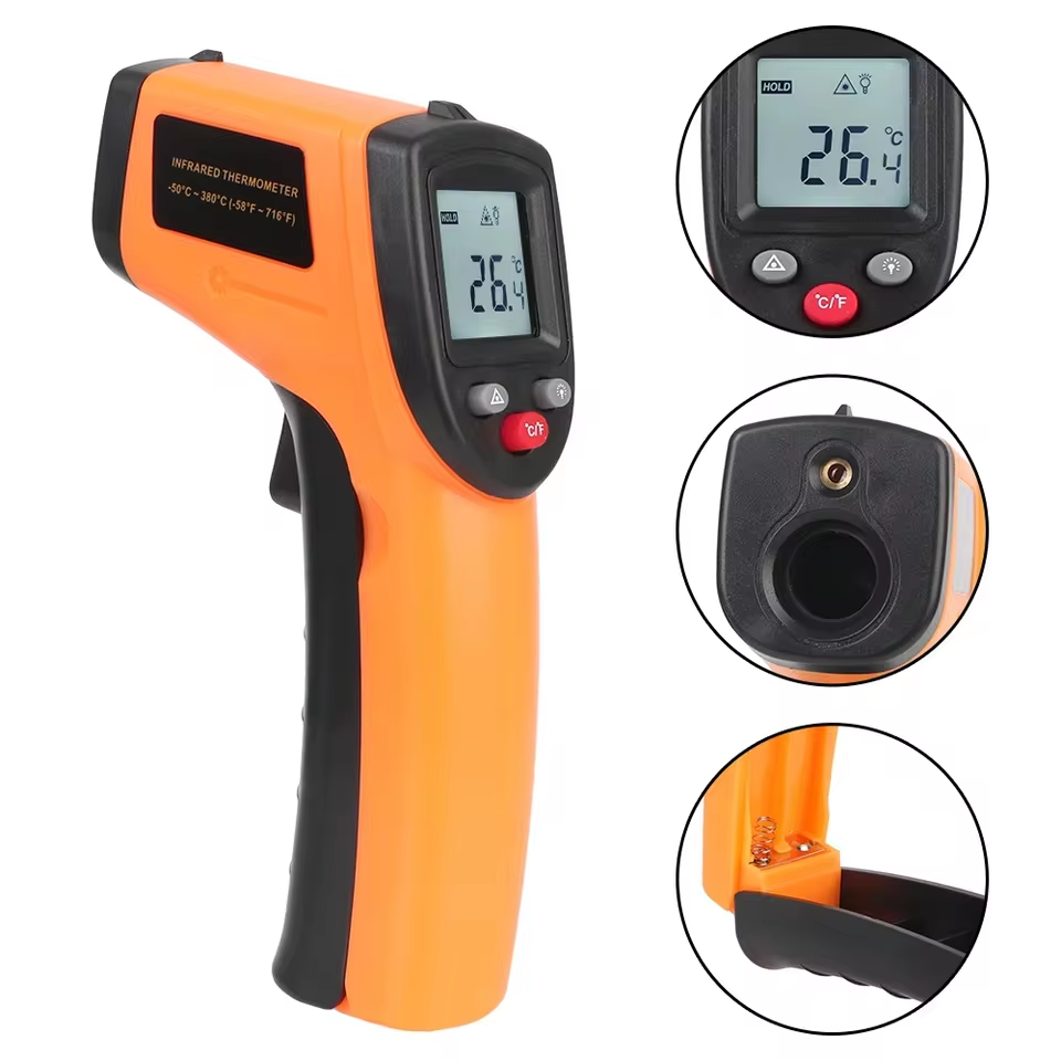 Industrial Laser Temperature - Новый цифровой инфракрасный термометр-пистолет T600 T600A