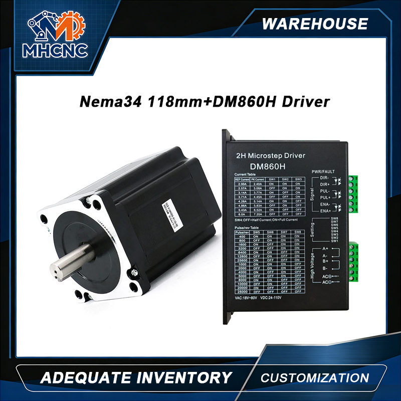 Stepper Driver Cnc - Комплект шагового двигателя постоянного тока MHCNC