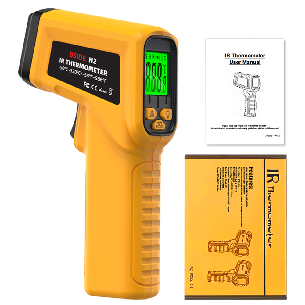 BSIDE Инфракрасный термометр H – обзор и цена Industrial Laser Temperature