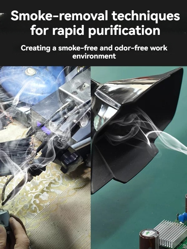 Мини-поглотитель дыма от пайки – обзор и цена Industrial Laser Fume Extractor