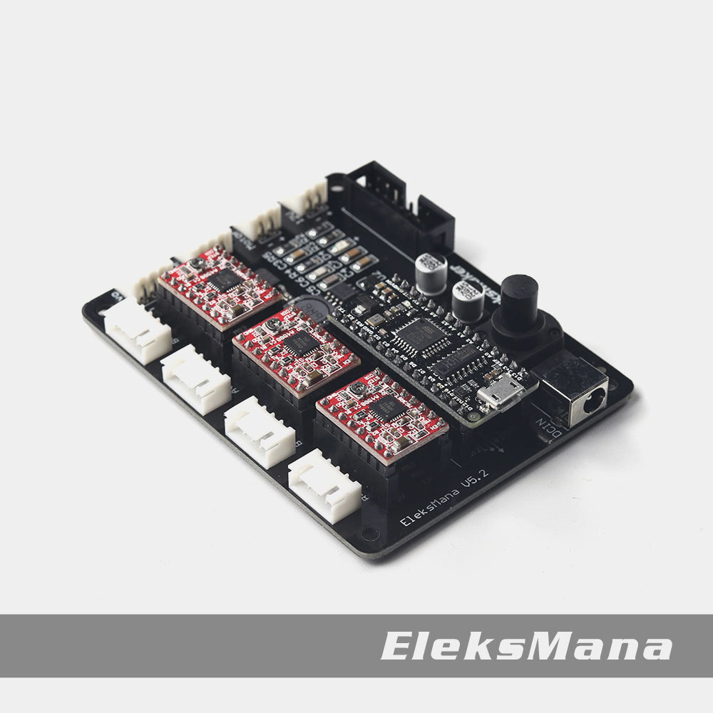 EleksMana SE V5.2 3-осевая пла – обзор и цена Stepper Driver Cnc