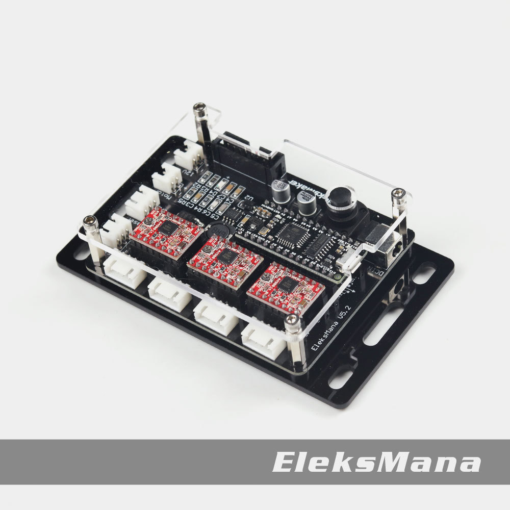 EleksMana SE V5.2 3-осевая пла – обзор и цена Stepper Driver Cnc