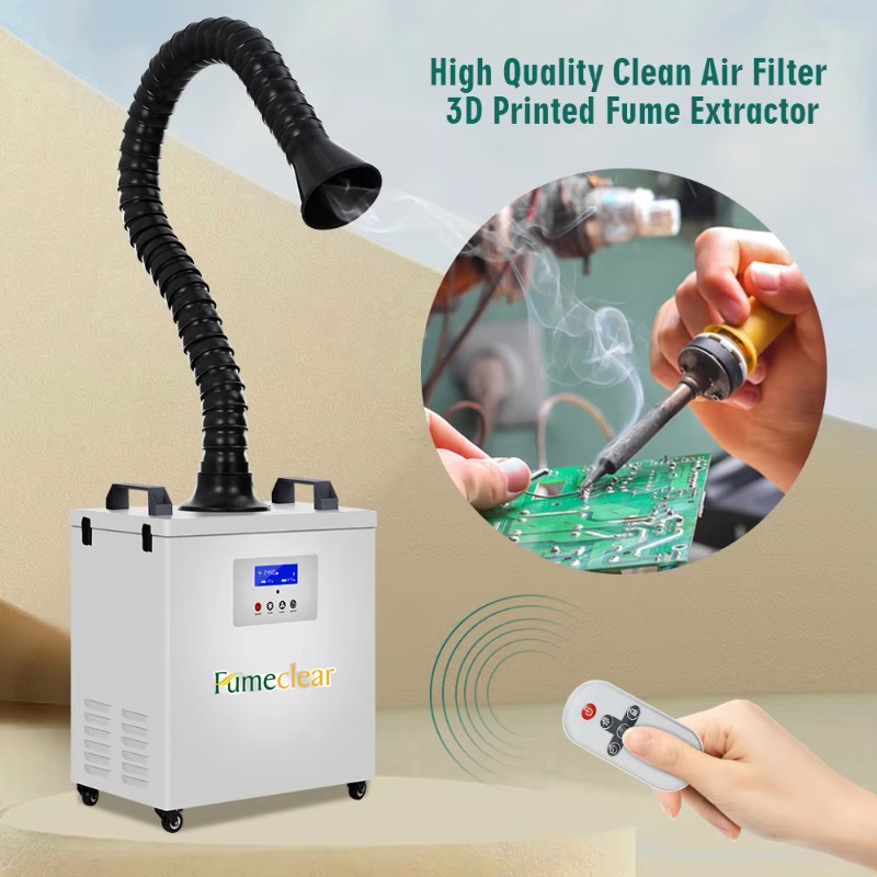 Одобренный CE портативный дымо – обзор и цена Industrial Laser Fume Extractor