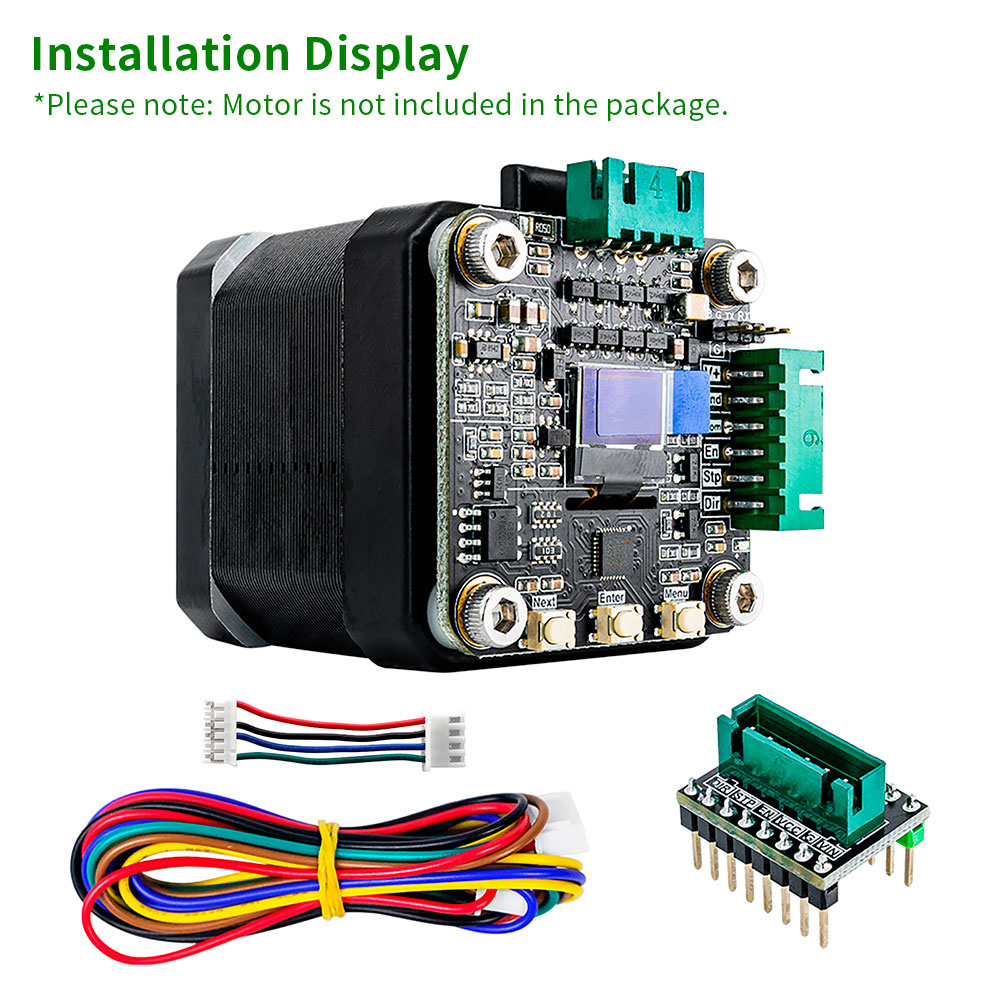 Makebase MKS SERVO42C PCBA NEM – обзор и цена Stepper Driver Cnc