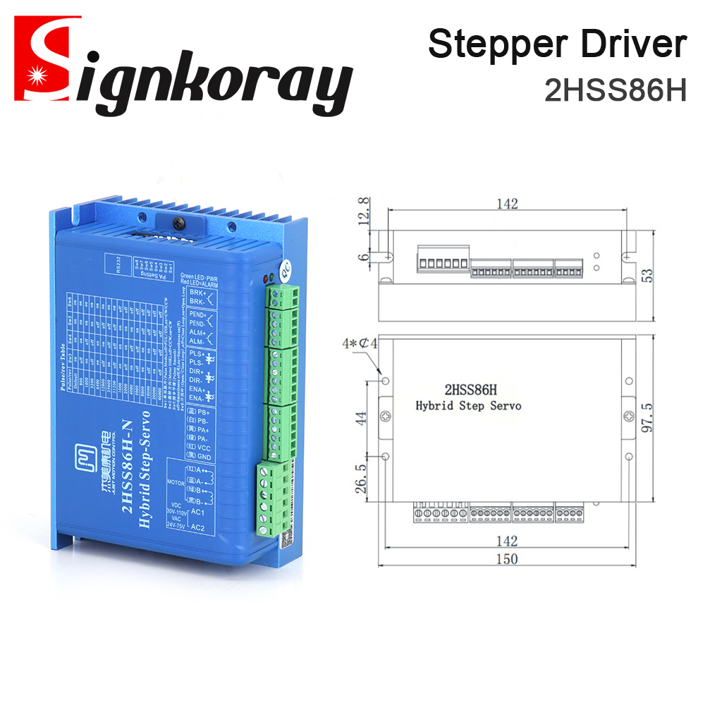 Серводрайвер SignkoRay JMC 2Ph – обзор и цена Stepper Driver Cnc