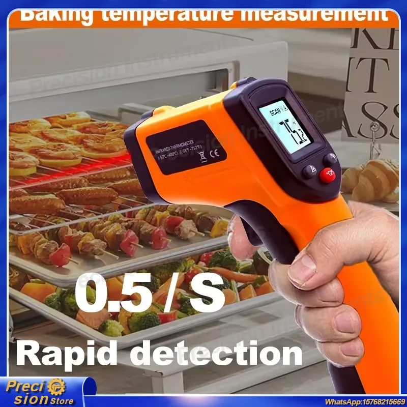 Инфракрасный термометр-пиромет – обзор и цена Industrial Laser Temperature
