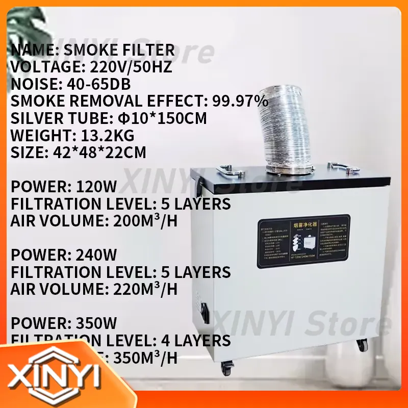 Новый стиль 240 Вт промышленны – обзор и цена Industrial Laser Fume Extractor